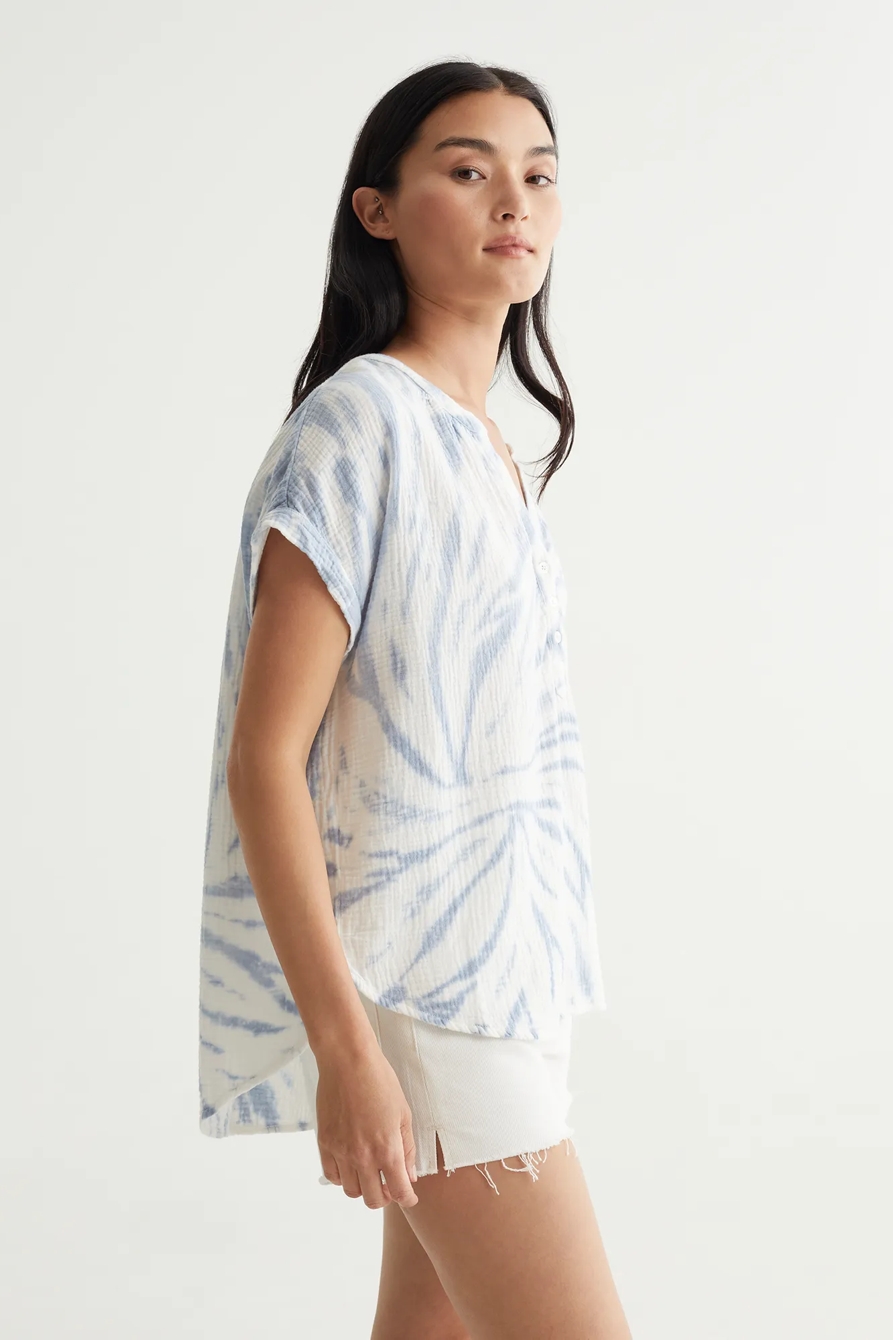 SHORT SLEEVE OPEN NECK SHIRT, image 3