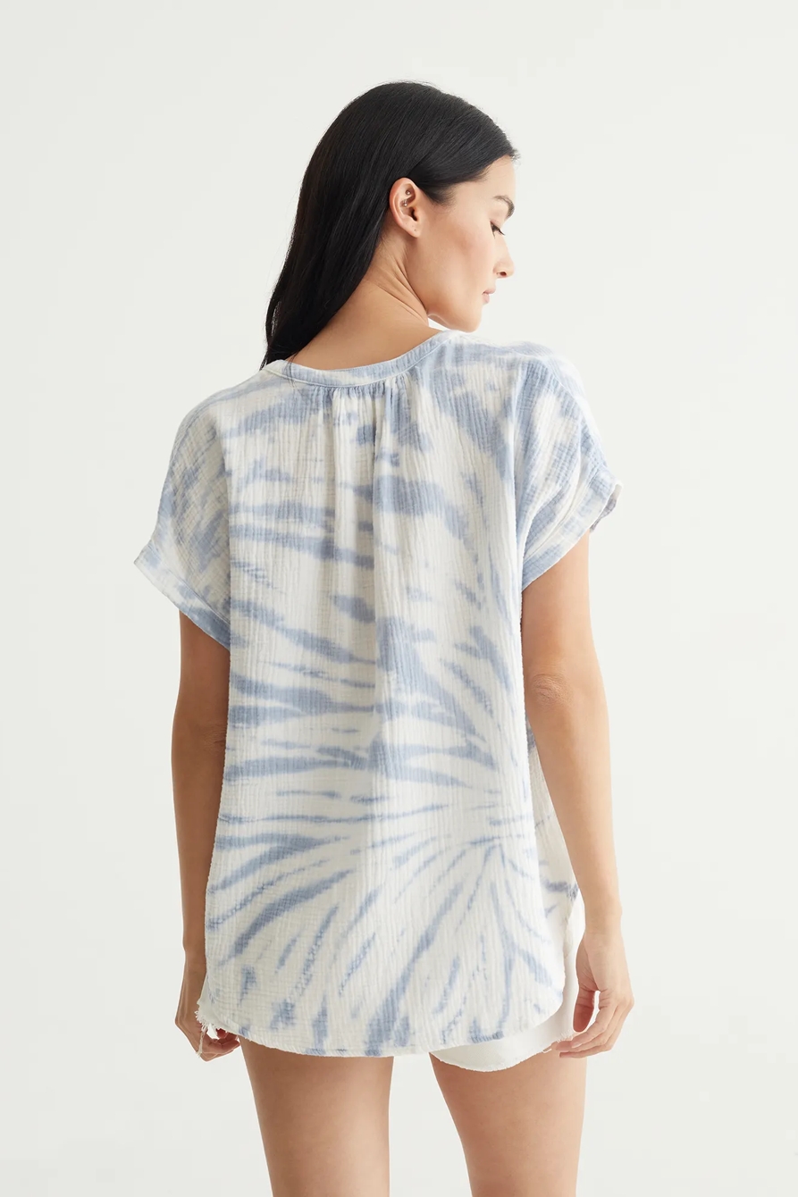 SHORT SLEEVE OPEN NECK SHIRT, image 4