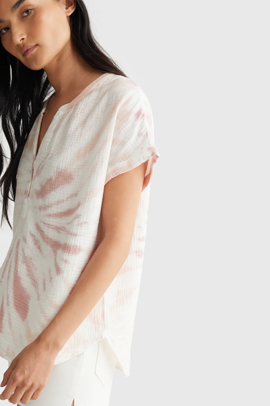 SHORT SLEEVE OPEN NECK SHIRT, image 6