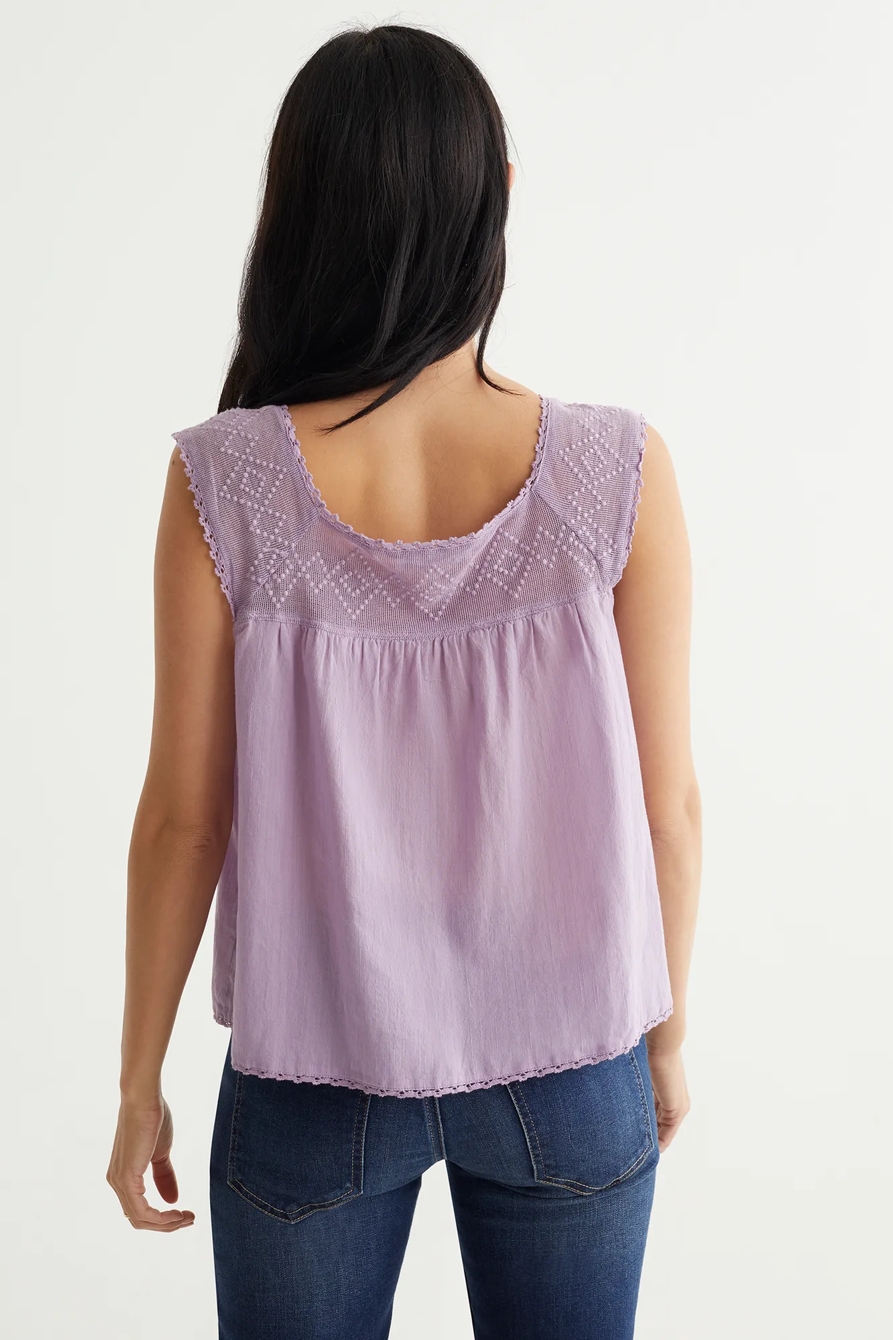 GEO EMBROIDERED TANK, image 4