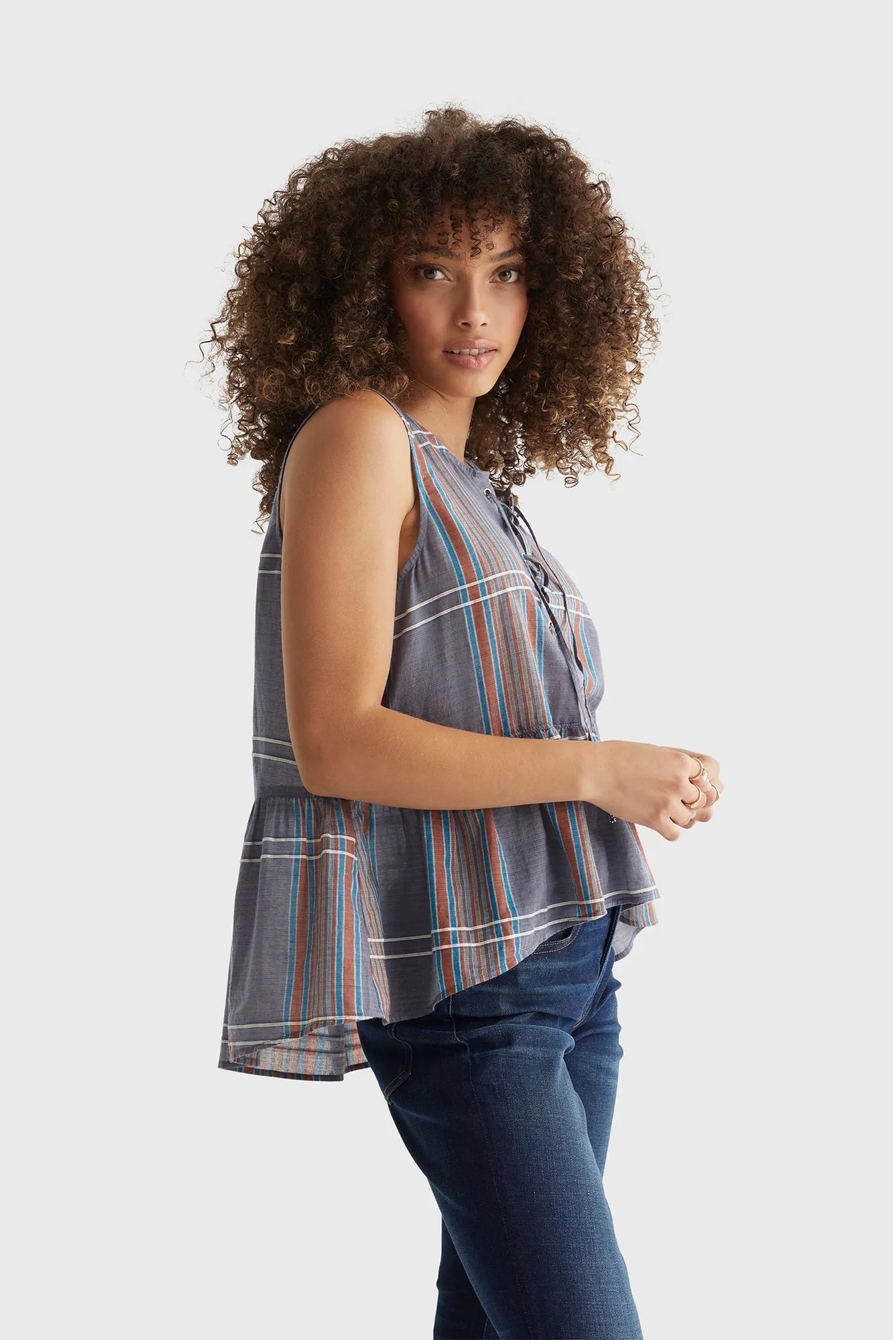 RELAXED WOVEN CAMI, image 3