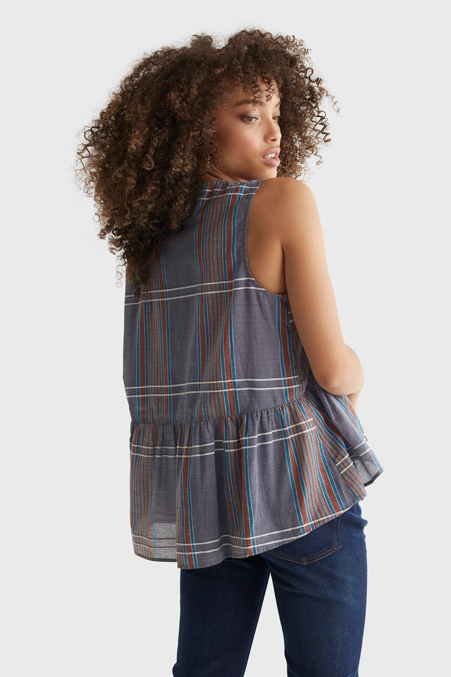 RELAXED WOVEN CAMI, image 4