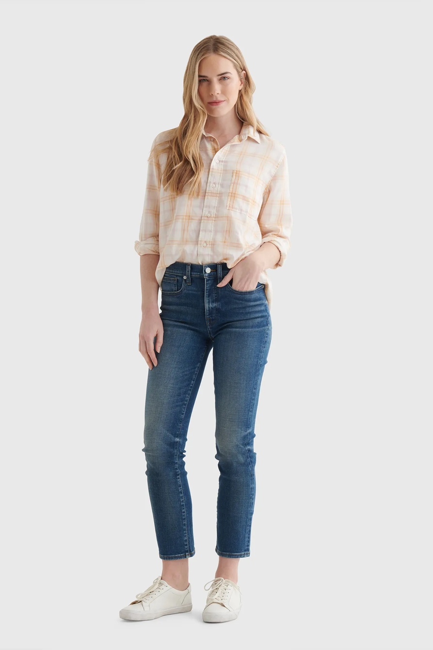 RELAXED-FIT PLAID WOVEN SHIRT, image 2