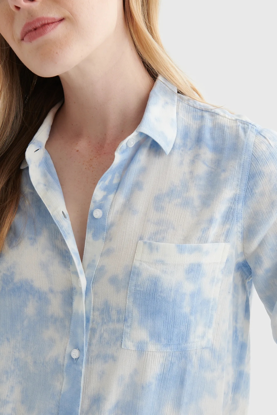 CLASSIC TIE DYE WOVEN SHIRT, image 4