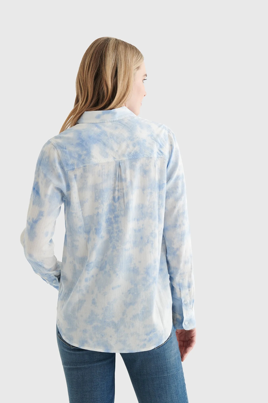 CLASSIC TIE DYE WOVEN SHIRT, image 5