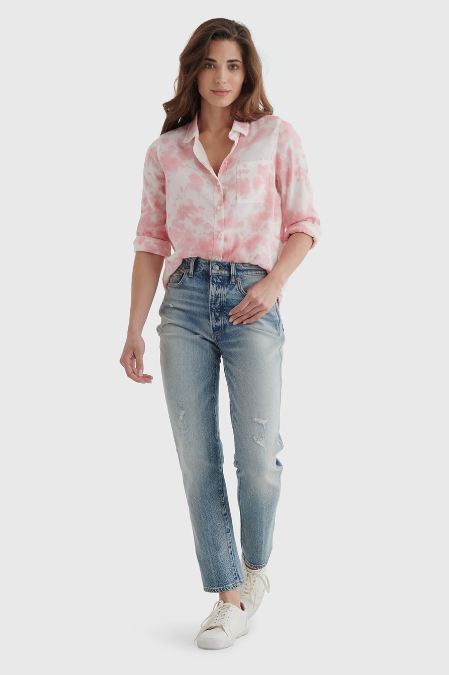 CLASSIC TIE DYE WOVEN SHIRT, image 2