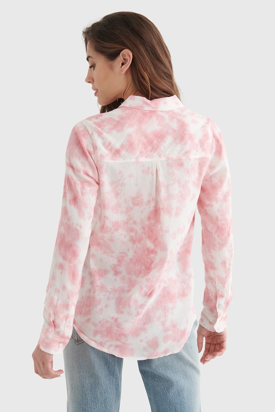 CLASSIC TIE DYE WOVEN SHIRT, image 5