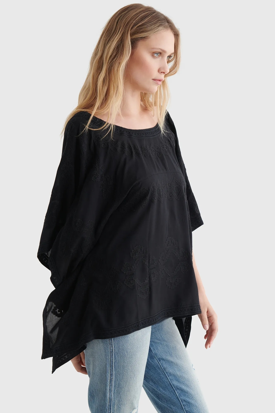 EMBROIDERED KAFTAN WOVEN BLOUSE, image 3