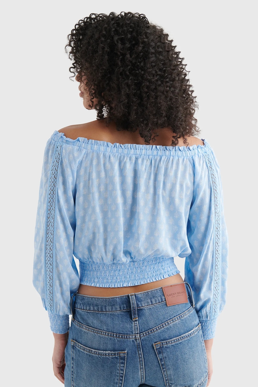 LONG SLEEVE OFF THE SHOULDER TOP, image 5