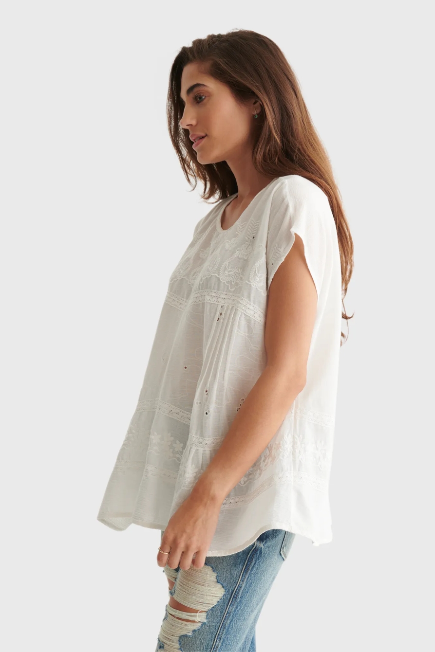 S/S EASY EMB TUNIC, image 3