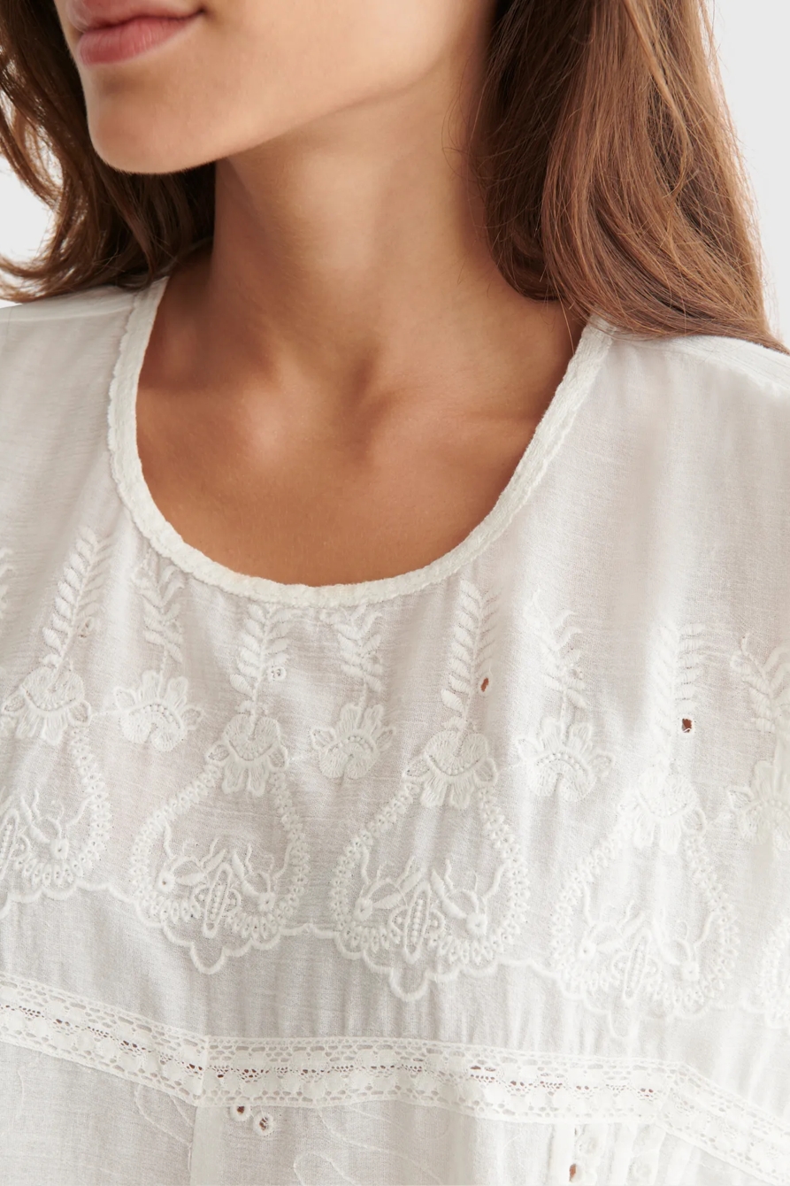 S/S EASY EMB TUNIC, image 5