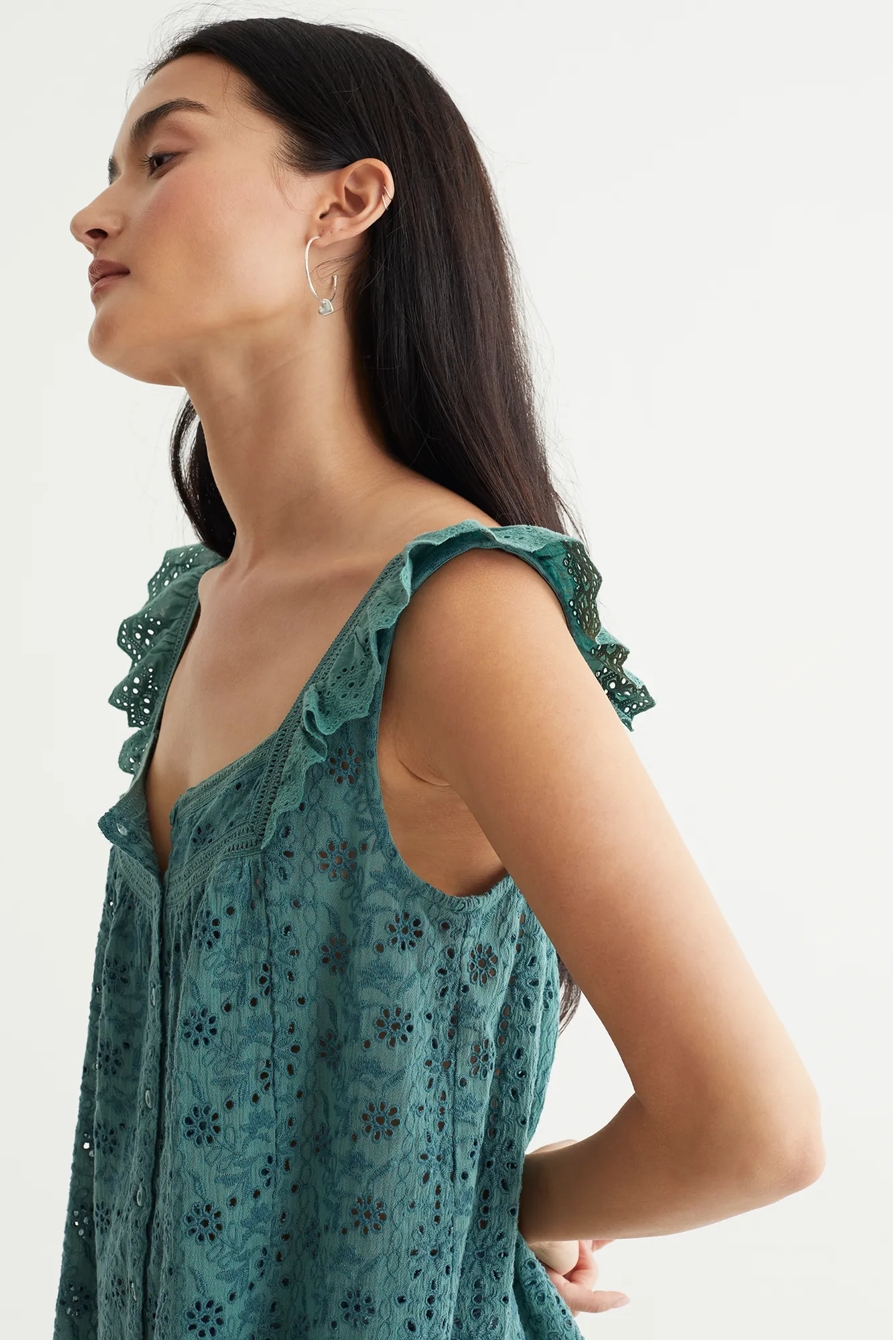 EMBROIDERED TANK, image 5