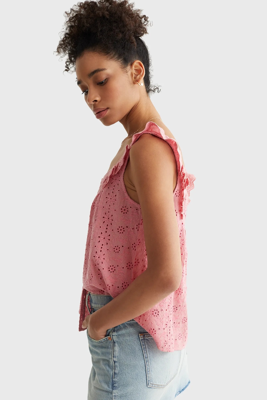 EMBROIDERED TANK, image 3