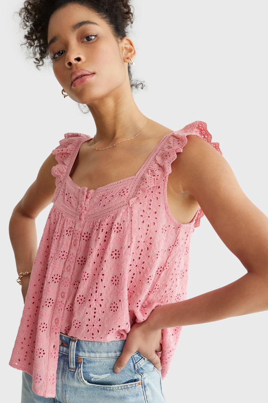 EMBROIDERED TANK, image 6