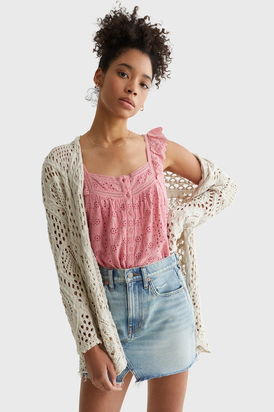 EMBROIDERED TANK, image 8