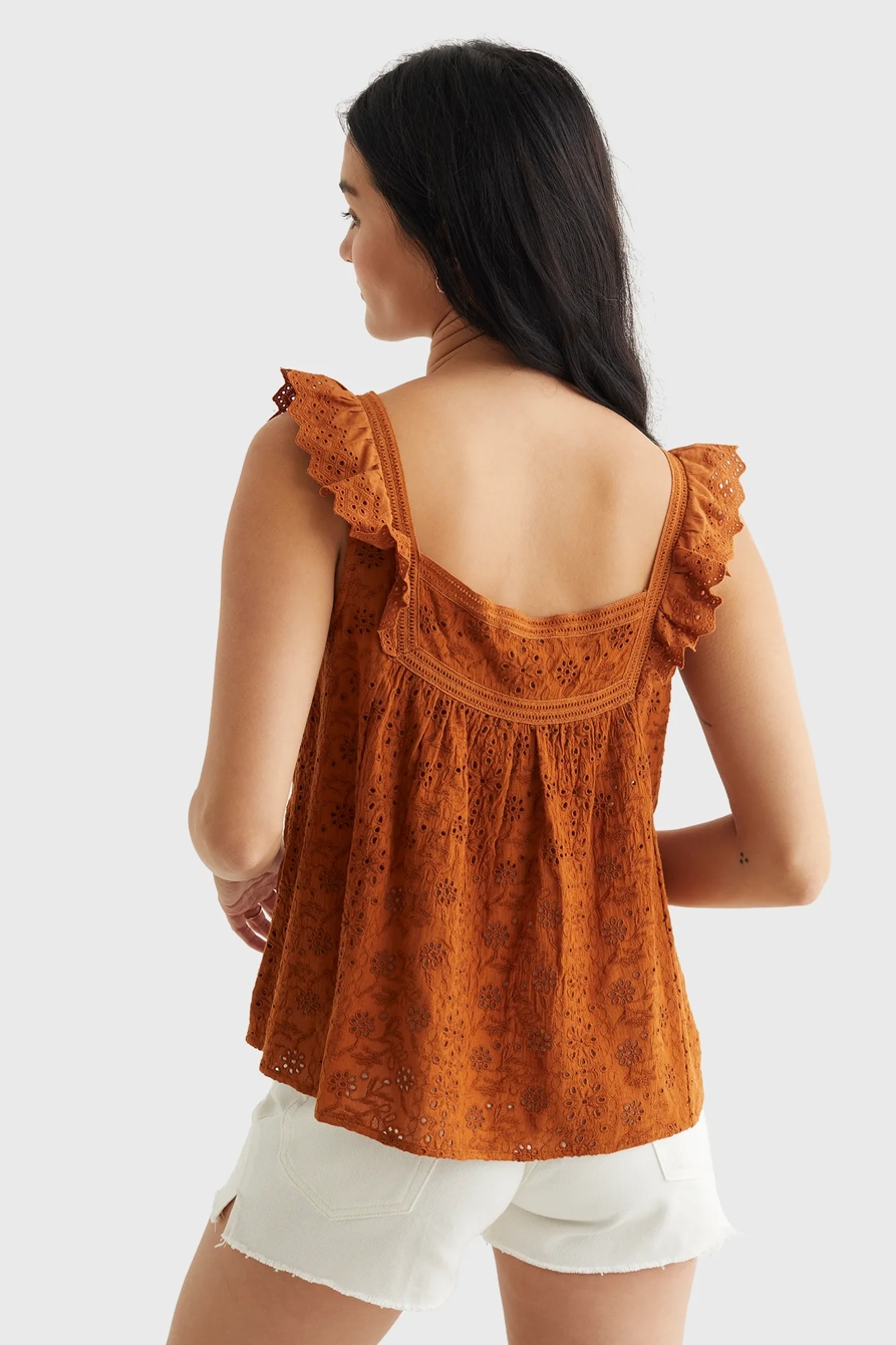 EMBROIDERED TANK, image 3