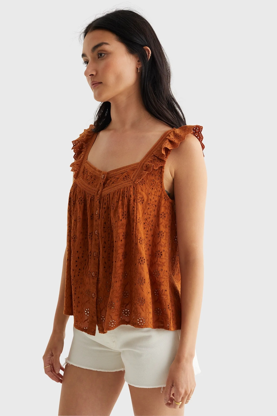 EMBROIDERED TANK, image 4
