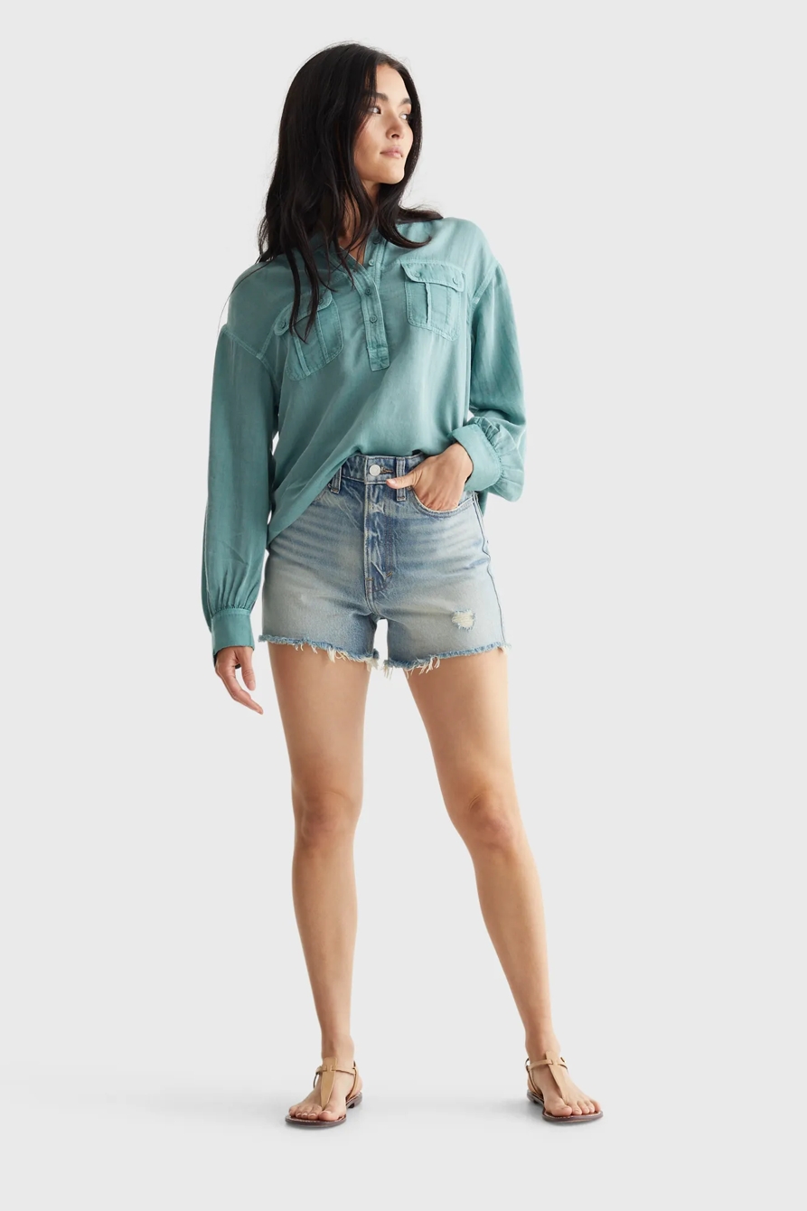 L/S UTILITY POCKET SHIRT, image 2
