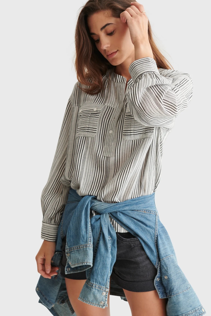 L/S UTILITY POCKET SHIRT, image 6