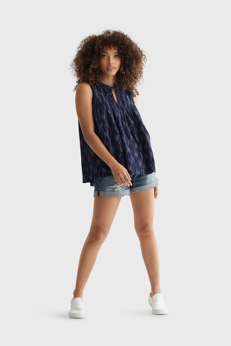 SLEEVELESS TIE FRONT, image 2