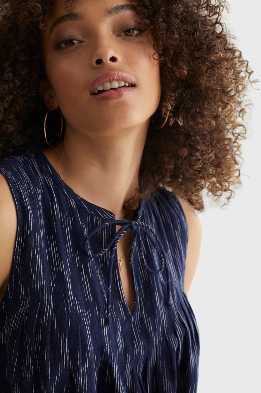SLEEVELESS TIE FRONT, image 5