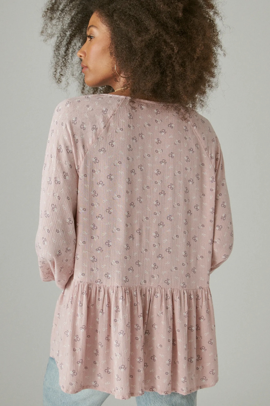 FLORAL PRINTED TUNIC, image 4