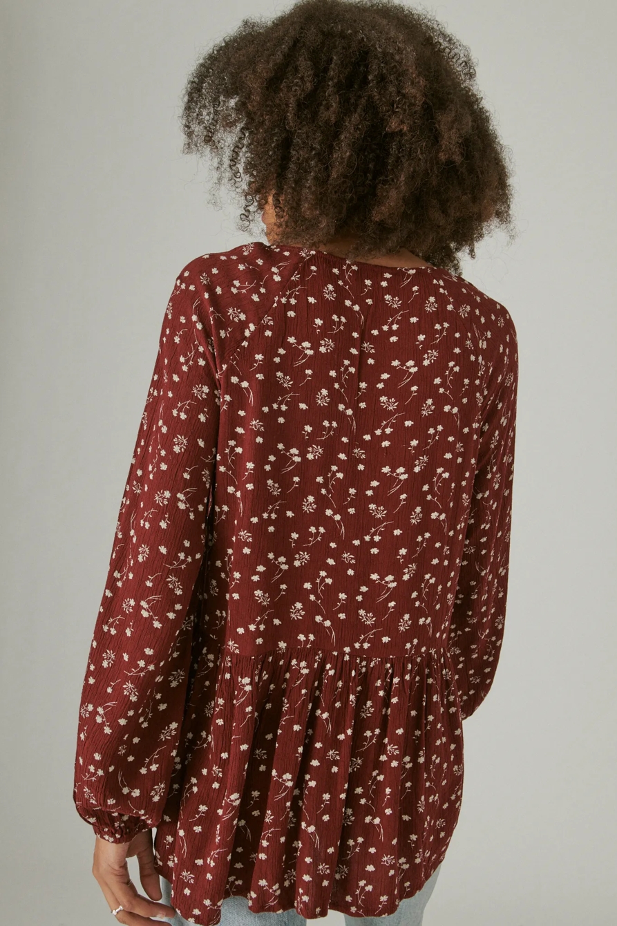 FLORAL PRINTED TUNIC, image 4