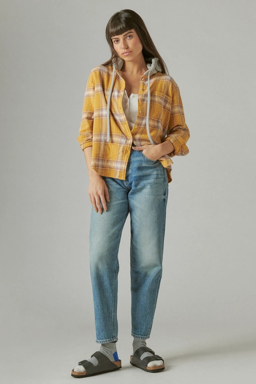 FASHION PLAID HOODIE, image 2