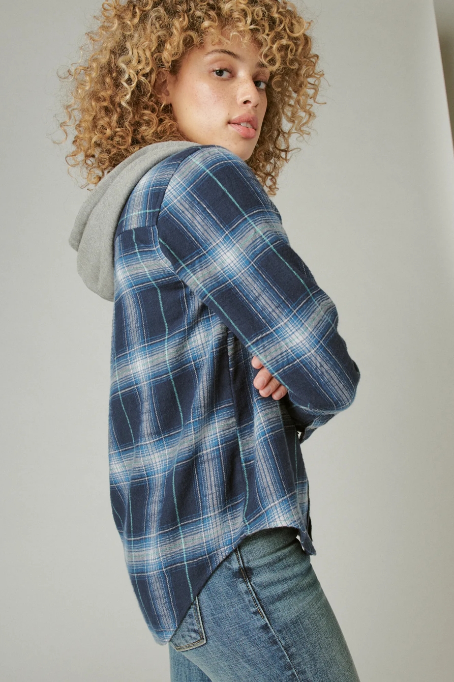 FASHION PLAID HOODIE, image 3