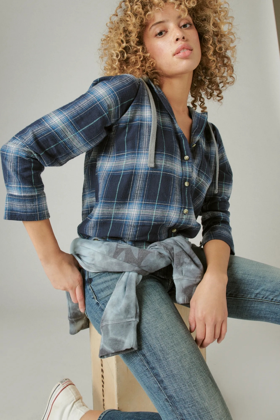 FASHION PLAID HOODIE, image 6