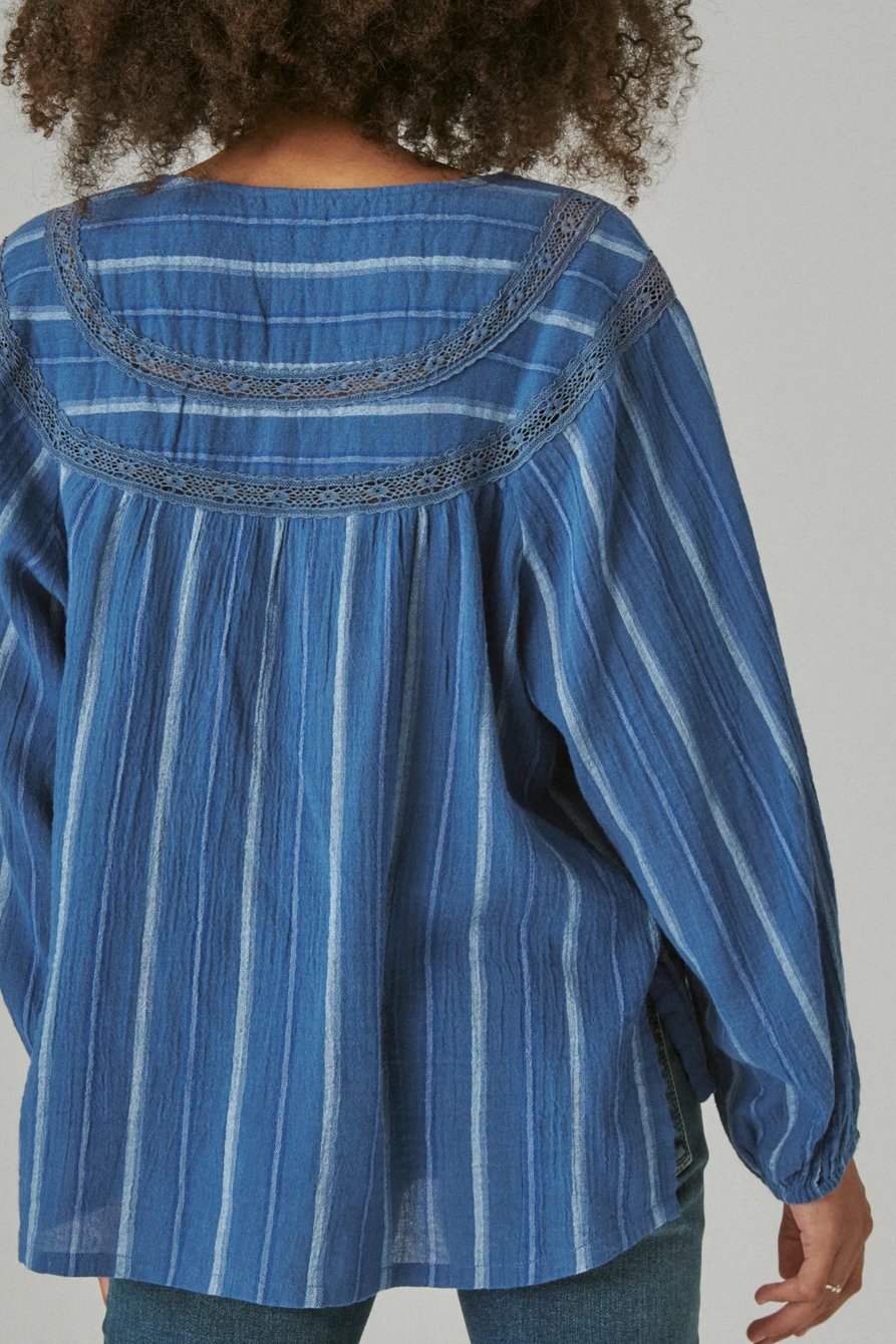 LACE UP STRIPE TUNIC, image 4