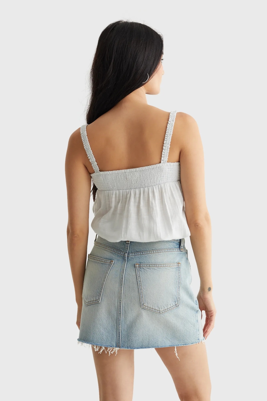 LIMITED EDITION BEADED SQUARE NECK CAMI, image 4