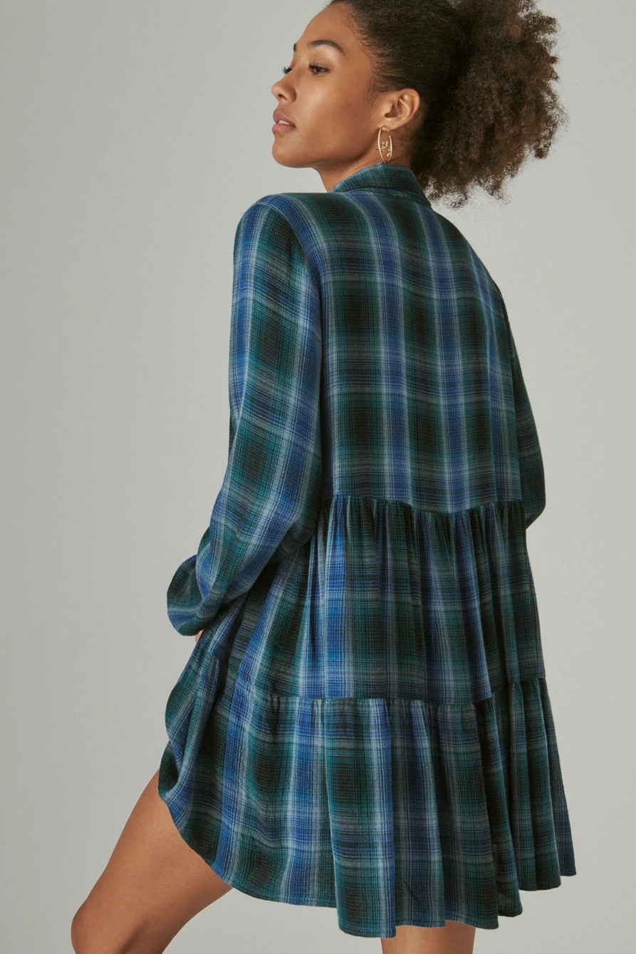 PLAID BUTTON TUNIC, image 4