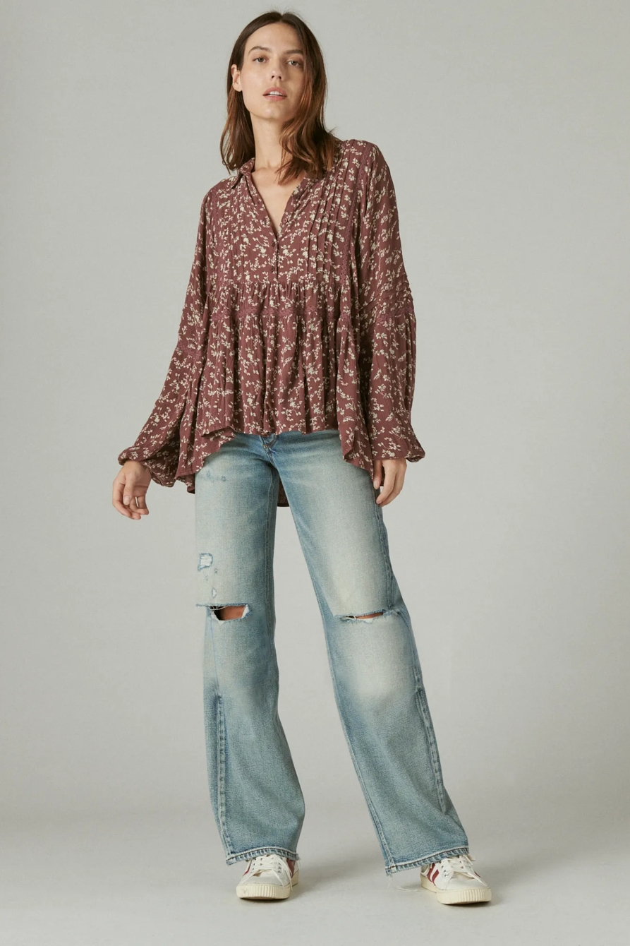 FLORAL BUTTONDOWN BLOUSE, image 2