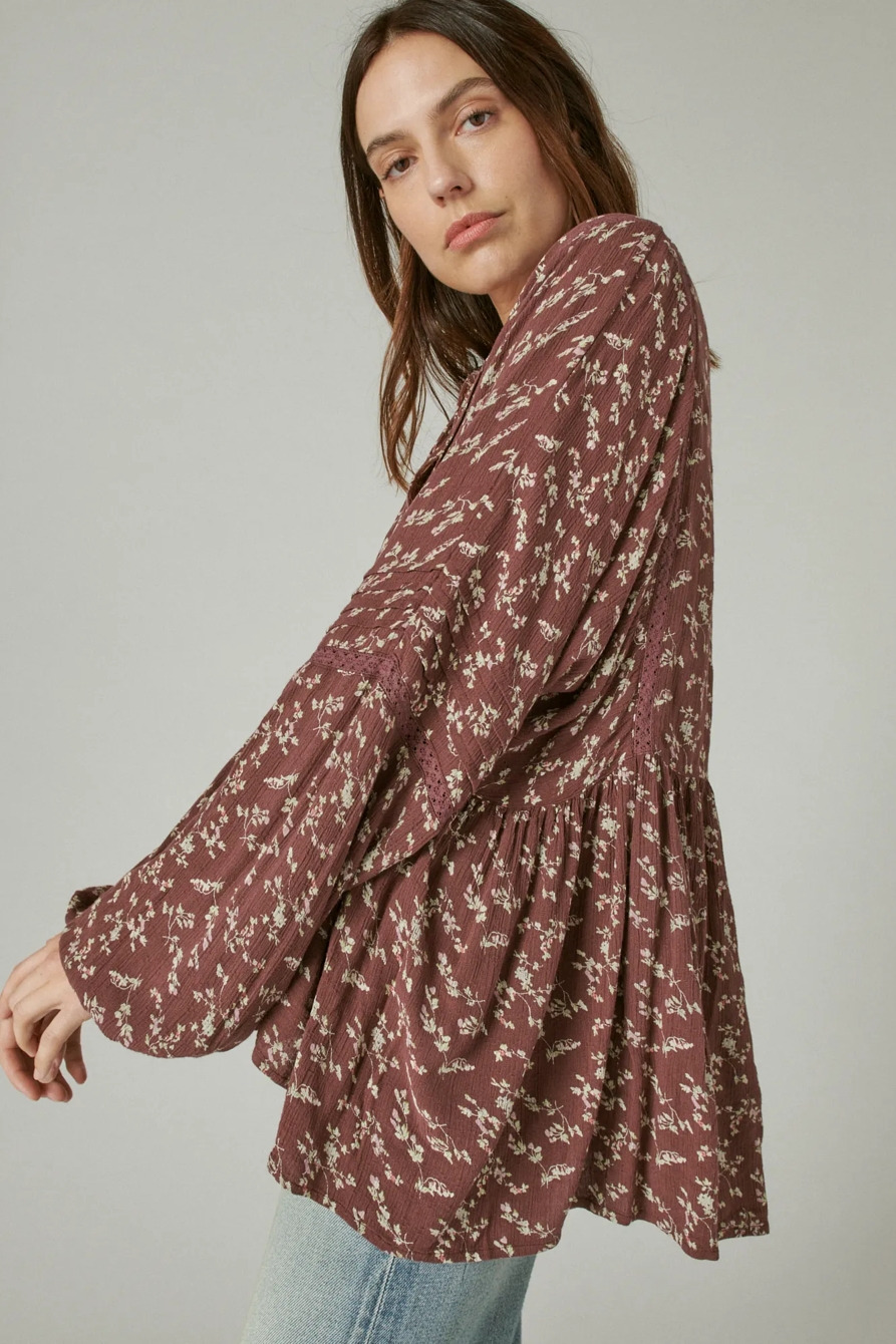FLORAL BUTTONDOWN BLOUSE, image 3