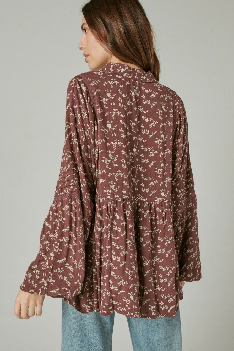 FLORAL BUTTONDOWN BLOUSE, image 4