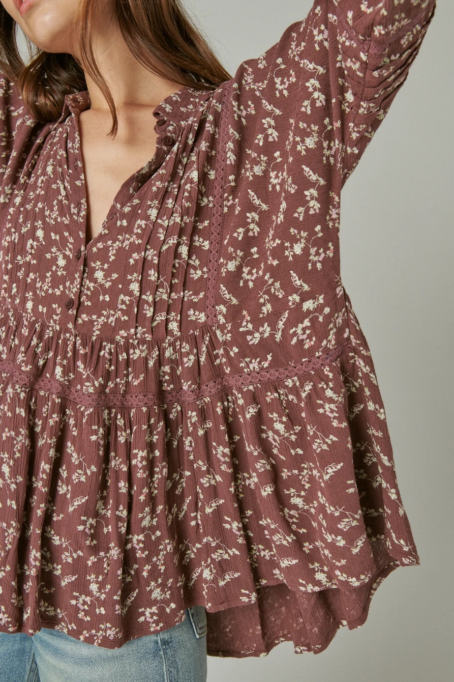 FLORAL BUTTONDOWN BLOUSE, image 5