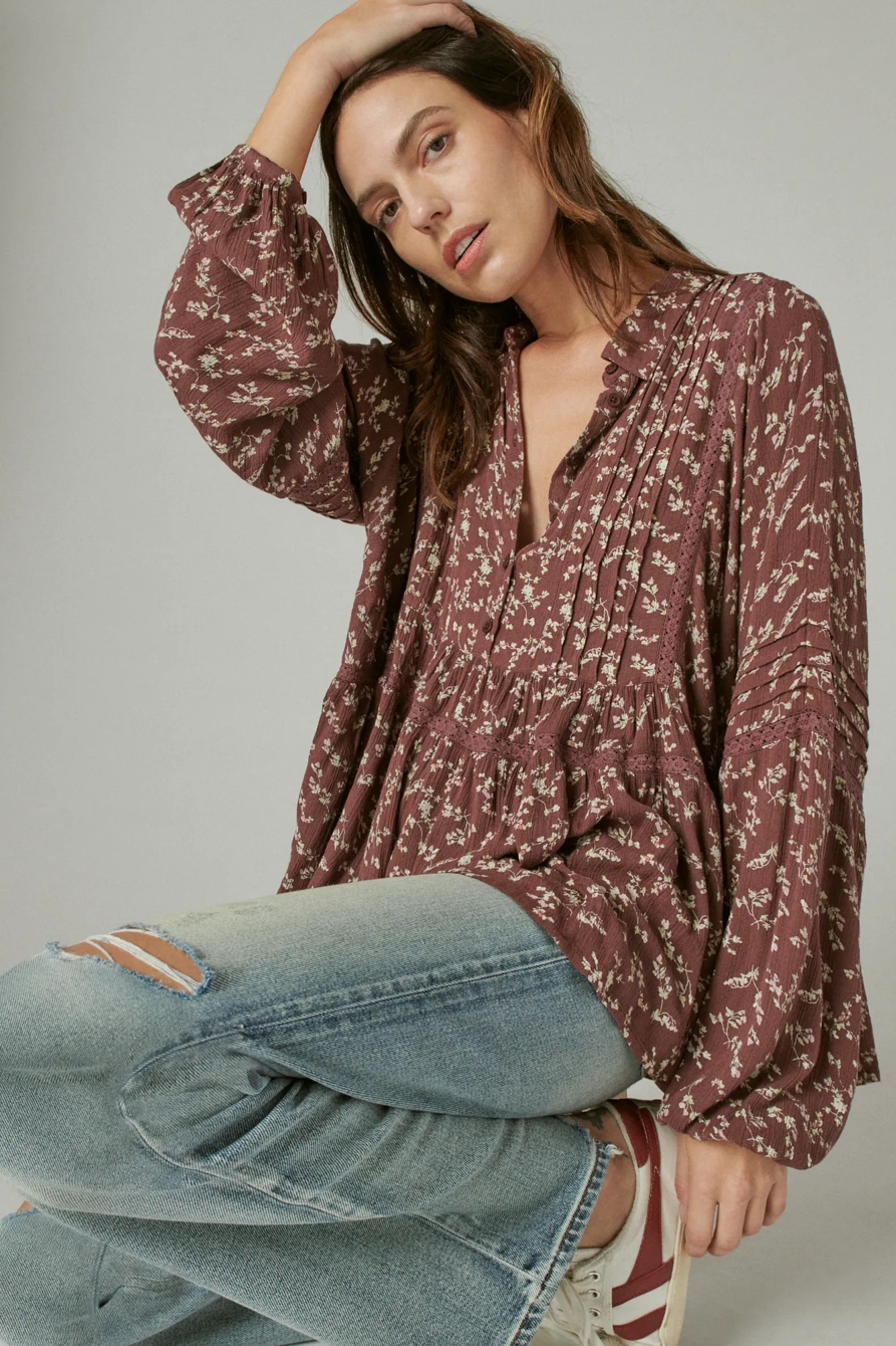 FLORAL BUTTONDOWN BLOUSE, image 6