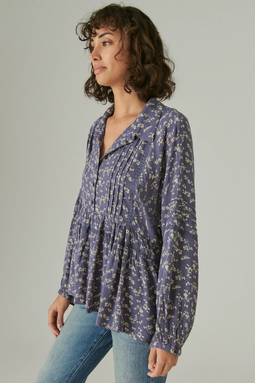 FLORAL BUTTONDOWN BLOUSE, image 3