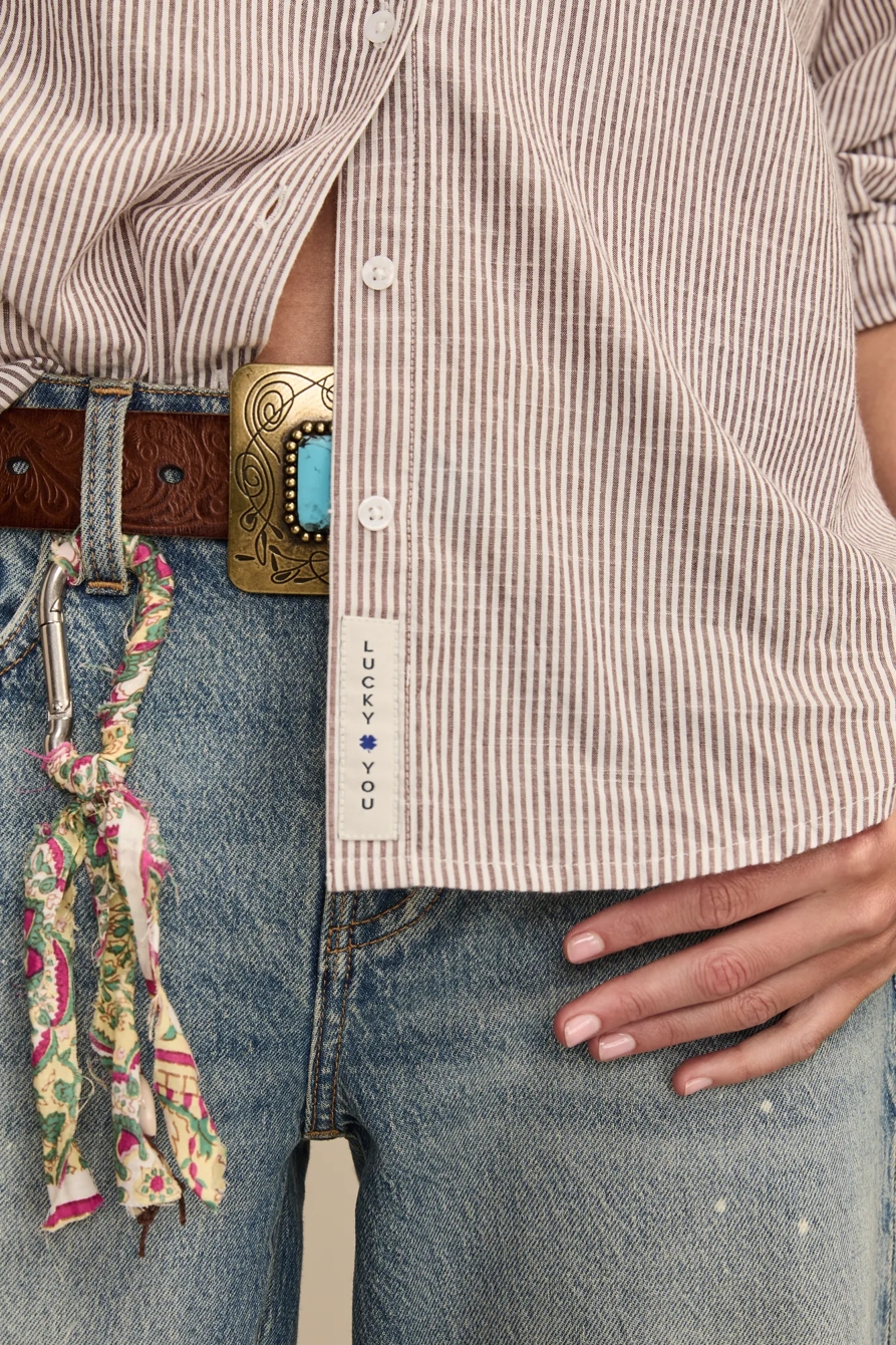 THE BOYFRIEND BUTTON-DOWN SHIRT, image 2