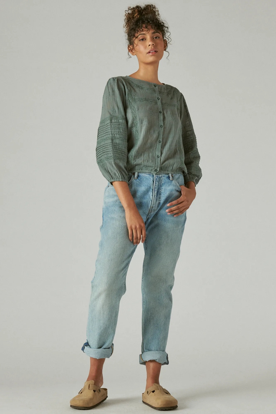 Las Mejores Ofertas En Tops Talla Grande Lucky Brand Paisley Para