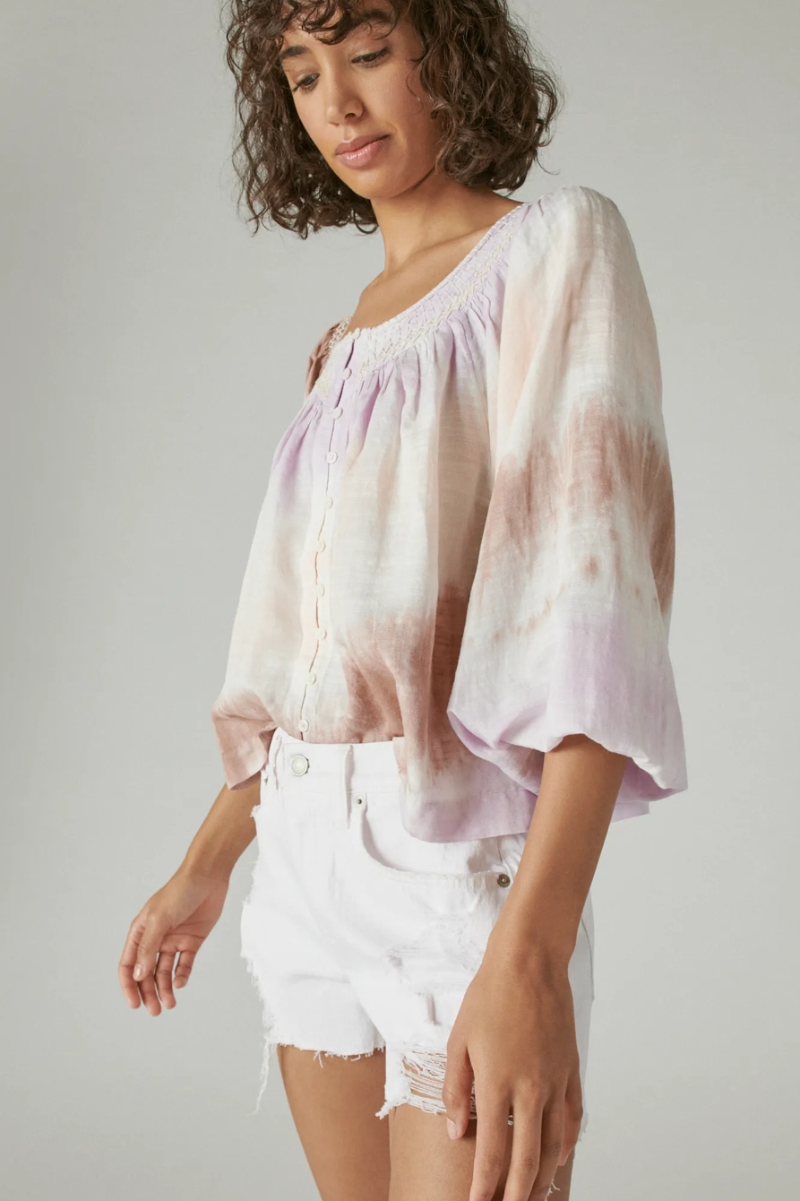 EMBROIDERED PEASANT BLOUSE, image 3