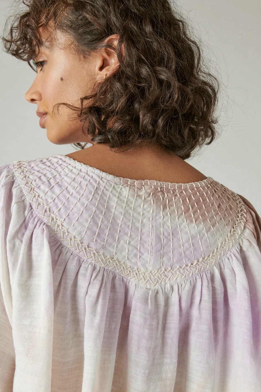 EMBROIDERED PEASANT BLOUSE, image 5
