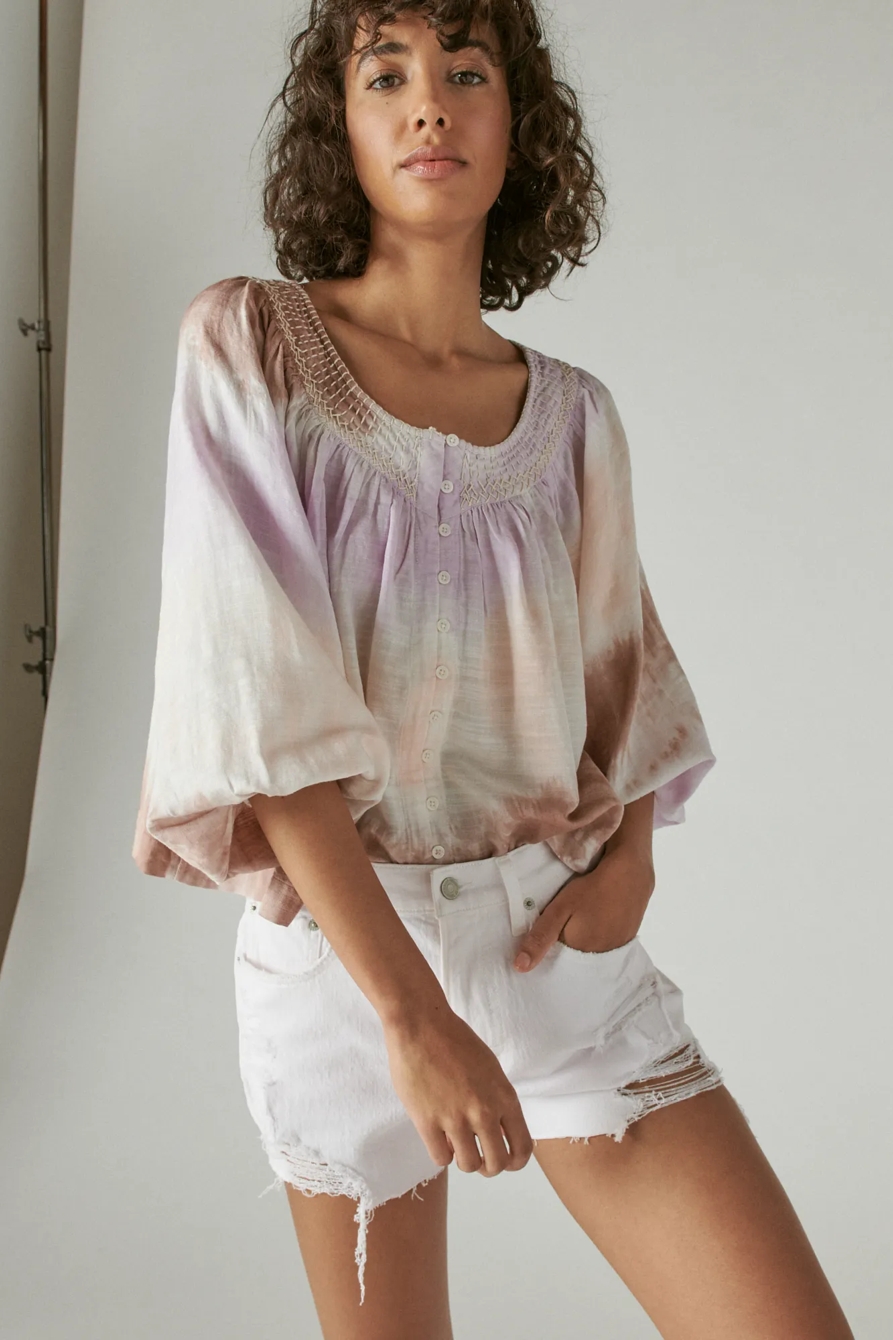 EMBROIDERED PEASANT BLOUSE, image 6