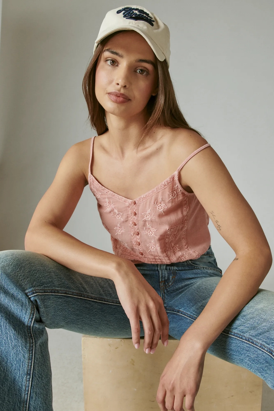 EMBROIDERED TANK, image 6