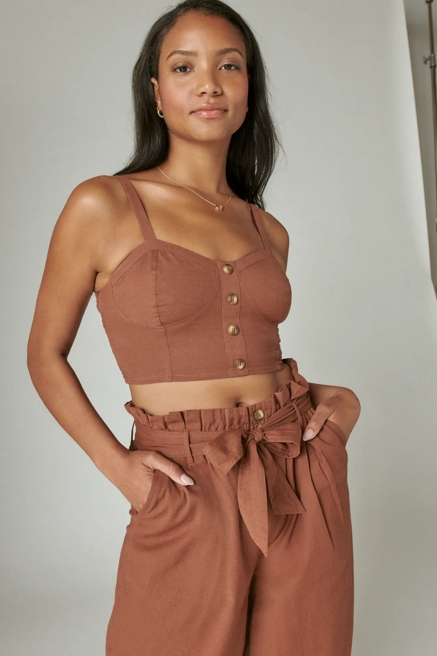 BUTTON FRONT MATCHBACK TOP, image 2