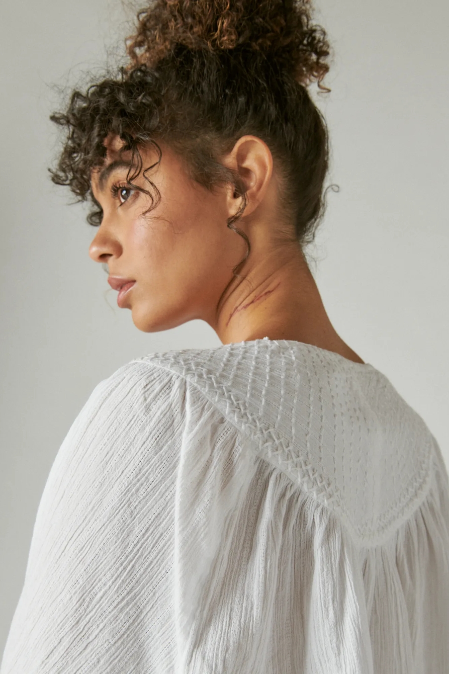 EMBROIDERED PEASANT BLOUSE, image 5
