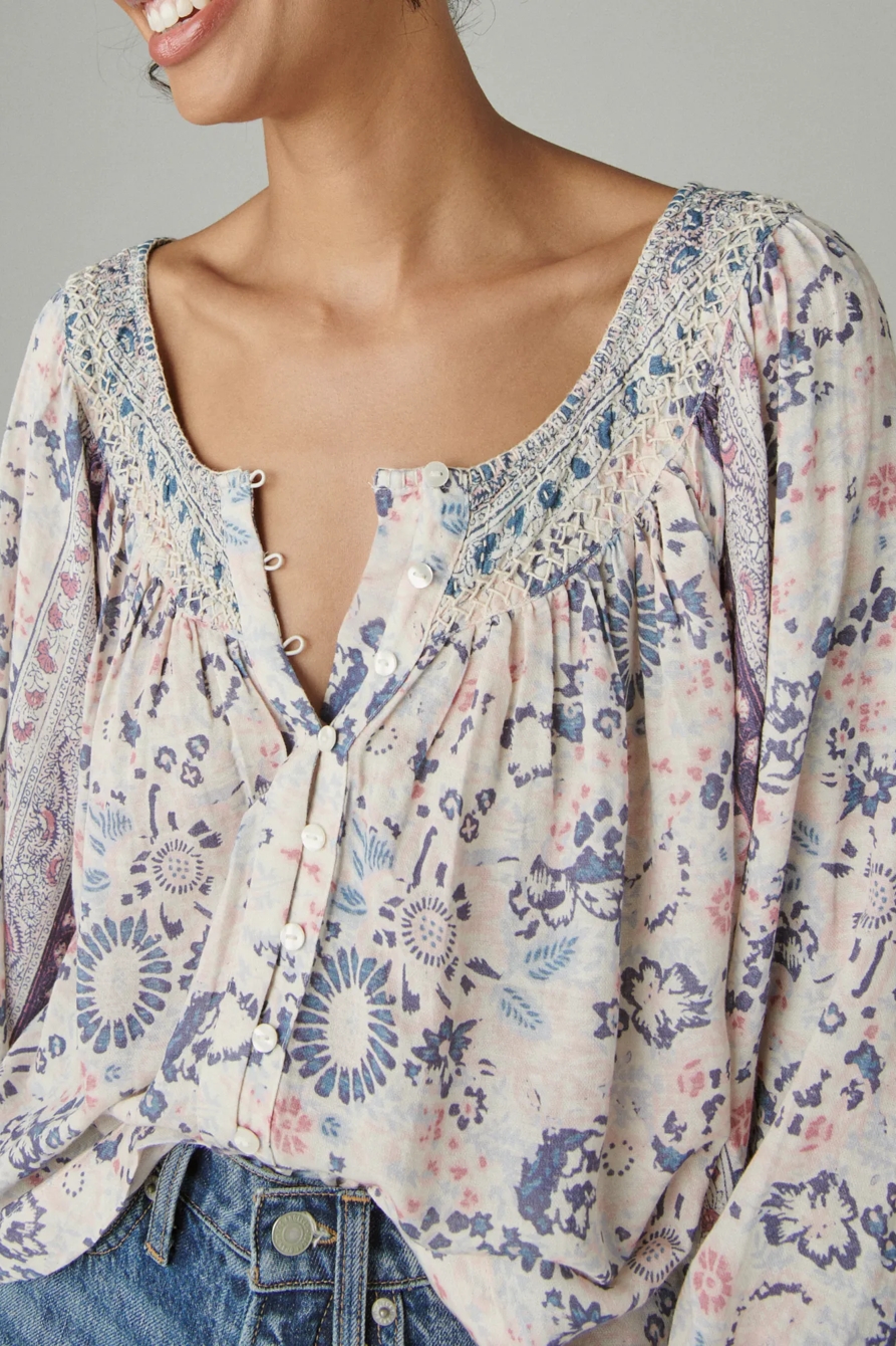 EMBROIDERED PEASANT BLOUSE, image 4