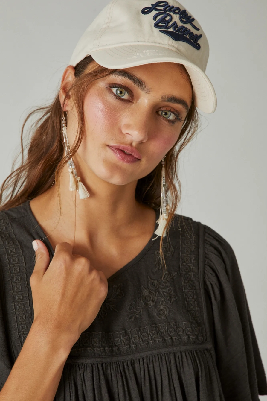 SHORT SLEEVE EMBROIDERED TOP, image 4