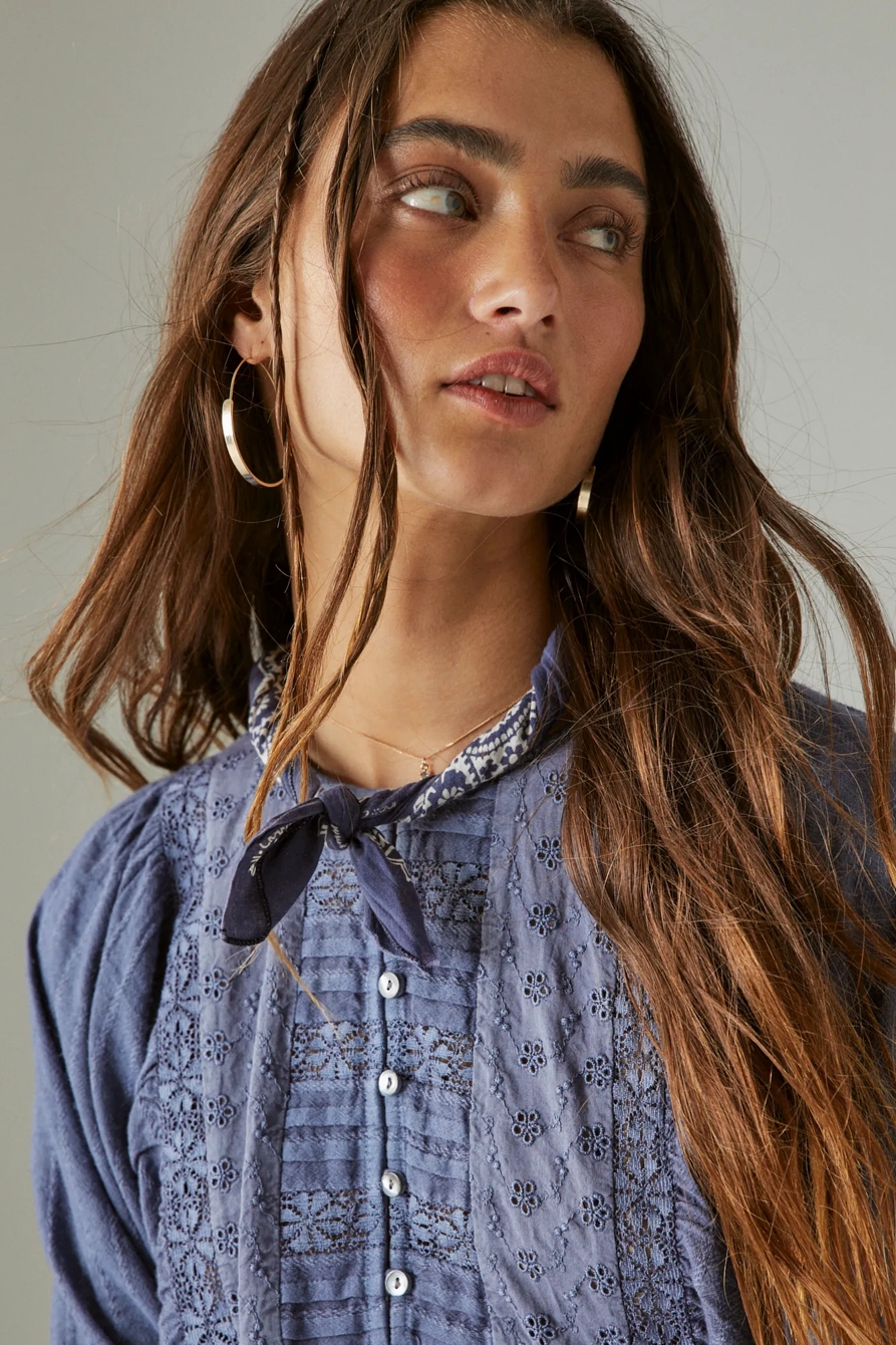 LACE YOKE TUNIC, image 4